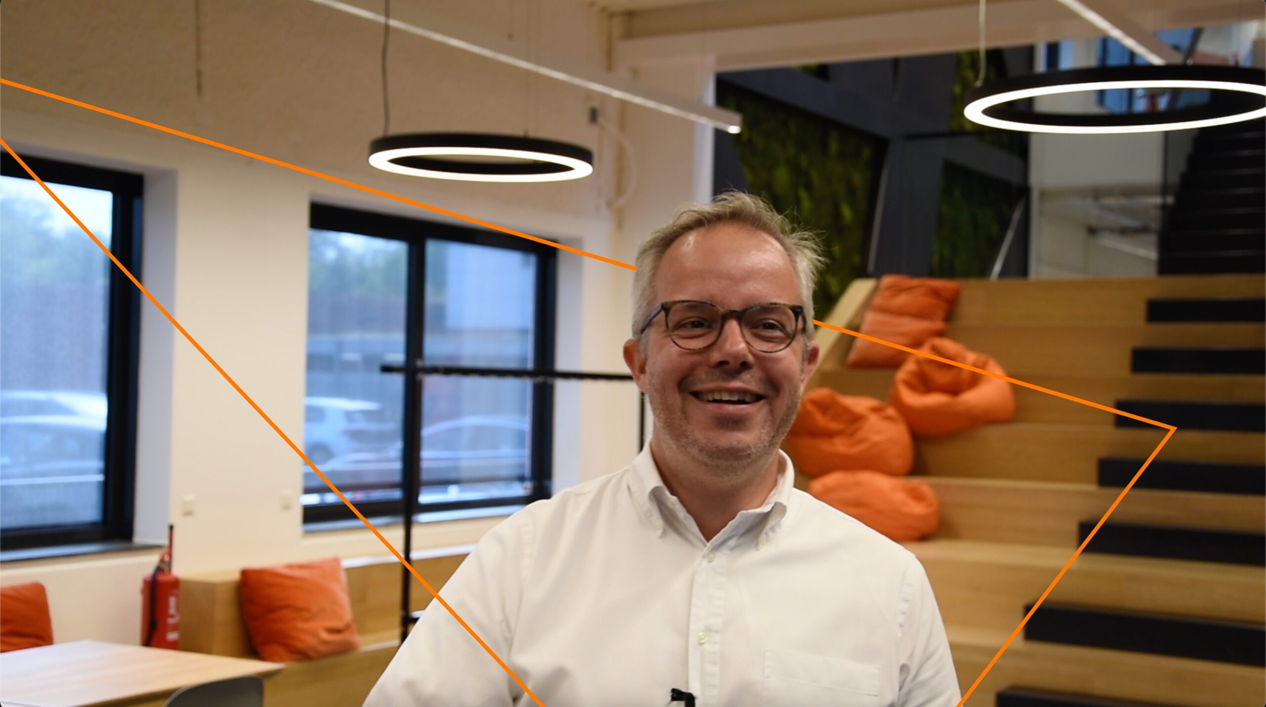 Innovative office environment at Keylane Careers with modern design, vibrant seating, and collaborative spaces for tech-driven insurance solutions.